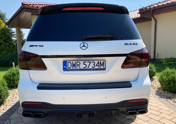 Mercedes-Benz GLS cena 244900 przebieg: 185000, rok produkcji 2017 z Wrocław małe 497